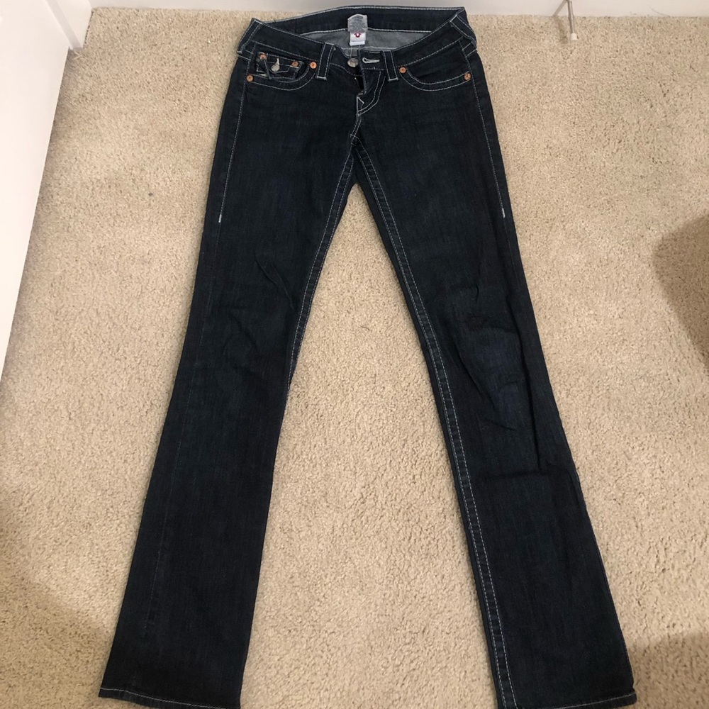 True Religion Flap Pocket Straight Jeans - Picture 2 of 2